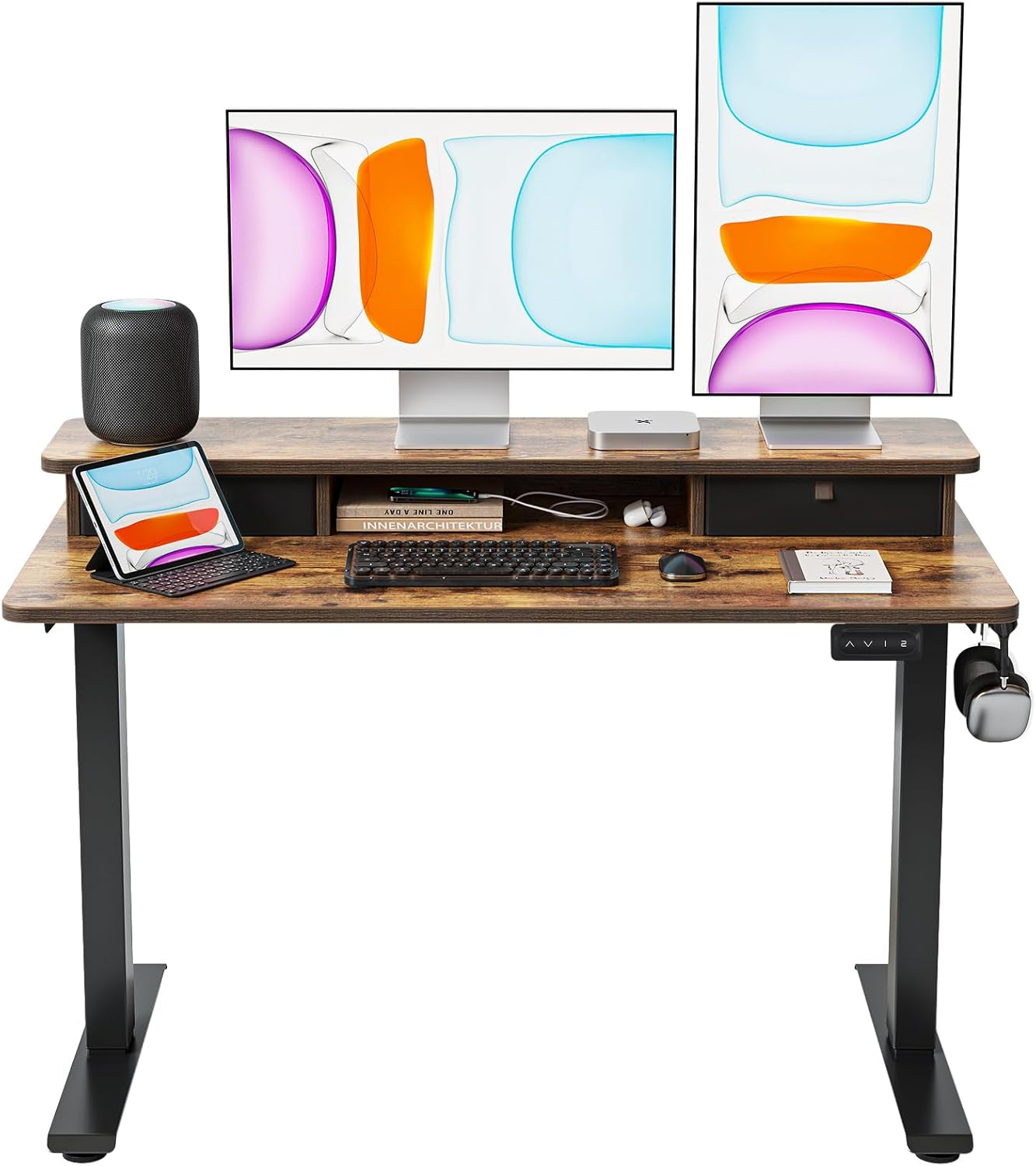 48X24 Inch Electric Standing Desk For At Home 