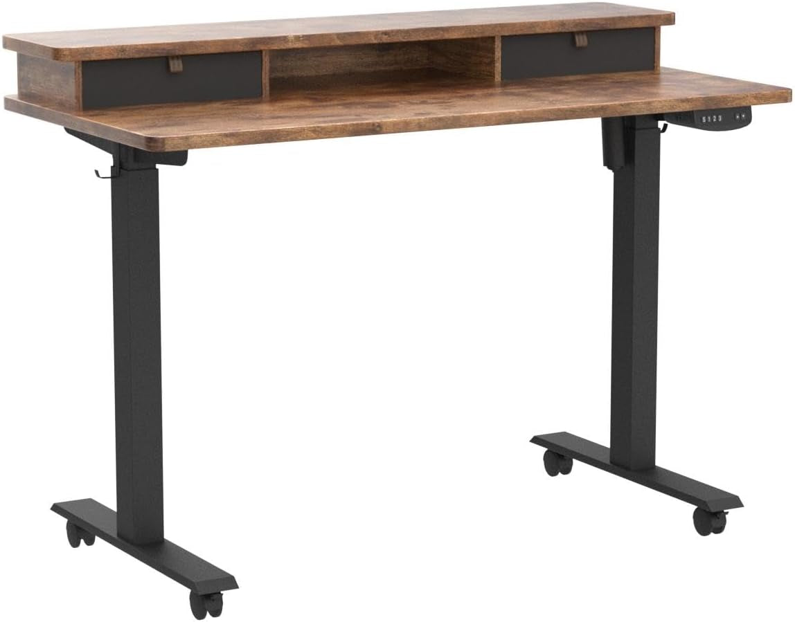 48X24 Inch Electric Standing Desk For At Home 